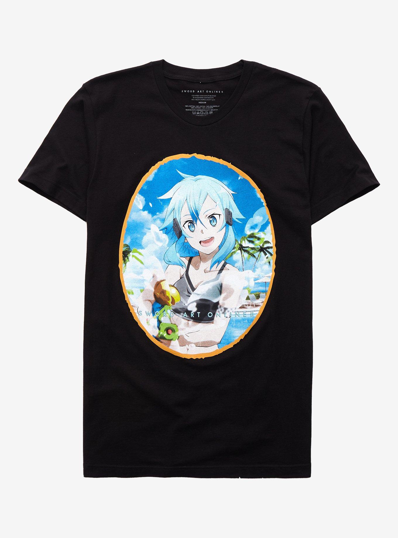 Sword art sales online shirt