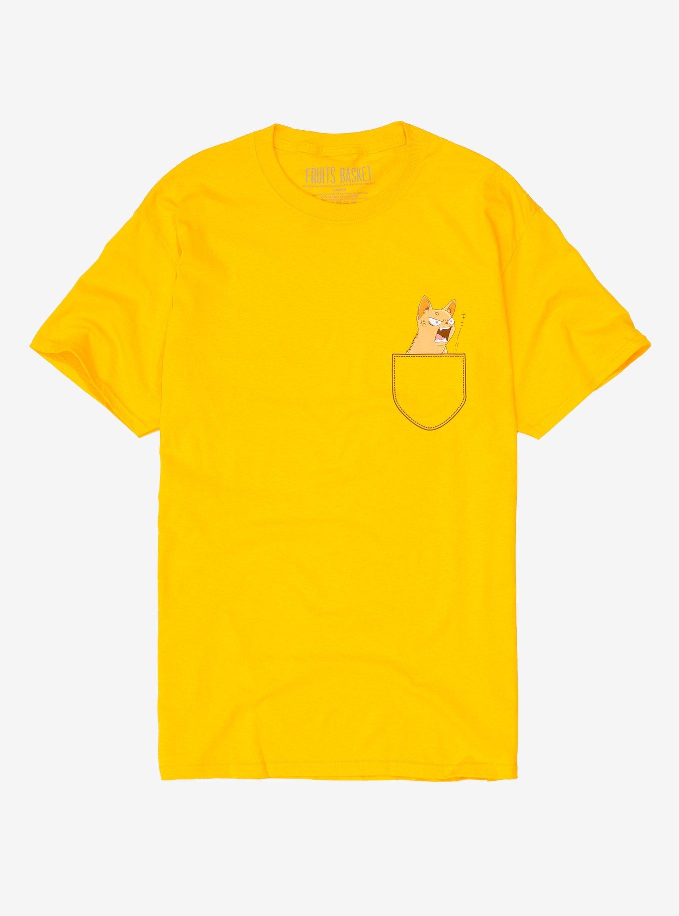 Fruits Basket Kyo Pocket T-Shirt, GOLDEN YELLOW, hi-res
