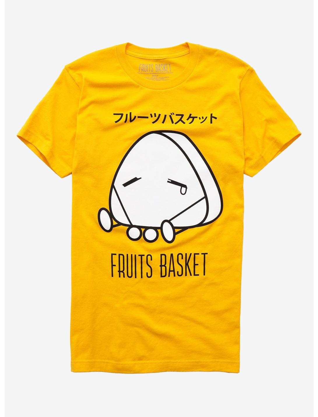 Fruits Basket Sad Rice Ball T-Shirt, GOLDEN YELLOW, hi-res