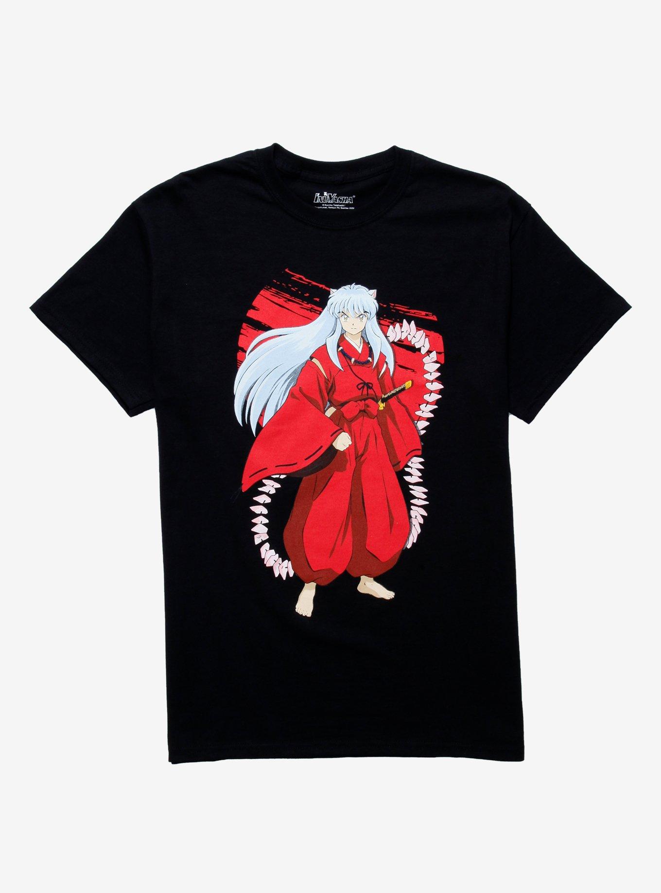 Inuyasha Stance T-Shirt, BLACK, hi-res