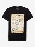 The Seven Deadly Sins Wanted Poster T-Shirt, BLACK, hi-res