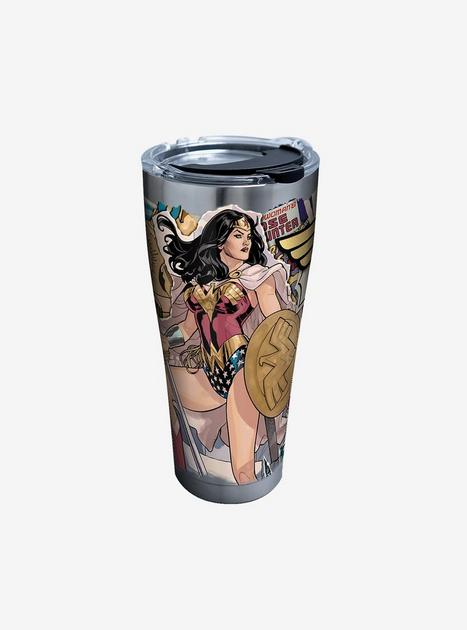 DC Comics Wonder Woman Lineage 30oz Stainless Steel Tumbler With Lid ...