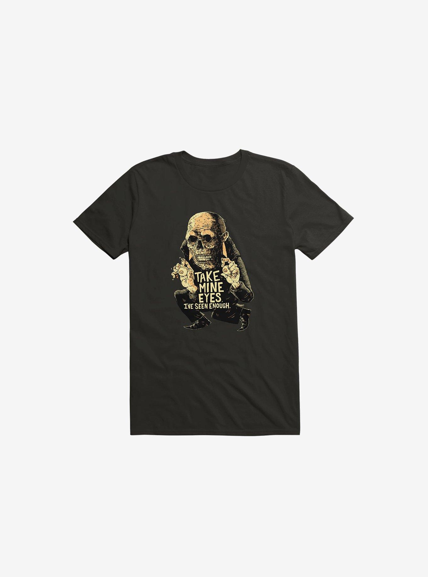Take Mine Eyes T-Shirt, BLACK, hi-res