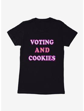 Vote Voting And Cookies Womens T-Shirt, , hi-res