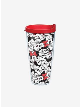 Plus Size Disney Minnie Mouse Expressions 24oz Classic Tumbler With Lid, , hi-res