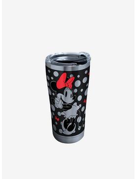 Disney Minnie Mouse Silver 20oz Stainless Steel Tumbler With Lid, , hi-res