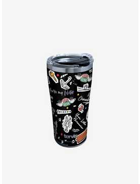 Friends Collage 20oz Stainless Steel Tumbler With Lid, , hi-res