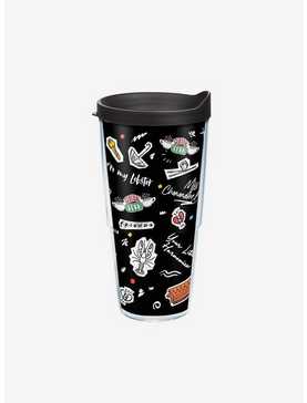 Friends Collage 24oz Classic Tumbler With Lid, , hi-res