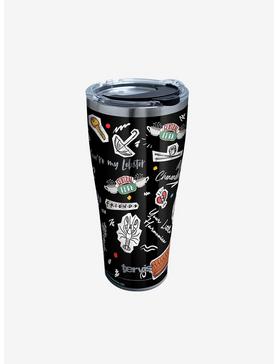 Plus Size Friends Collage 30oz Stainless Steel Tumbler With Lid, , hi-res