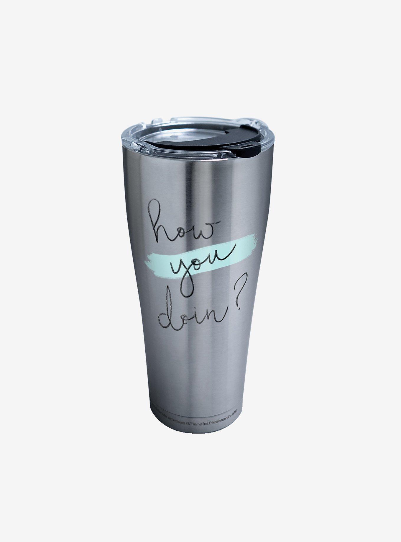 Friends How You Doin 30oz Stainless Steel Tumbler With Lid, , hi-res