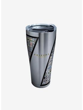 Plus Size Friends Pattern 30oz Stainless Steel Tumbler With Lid, , hi-res