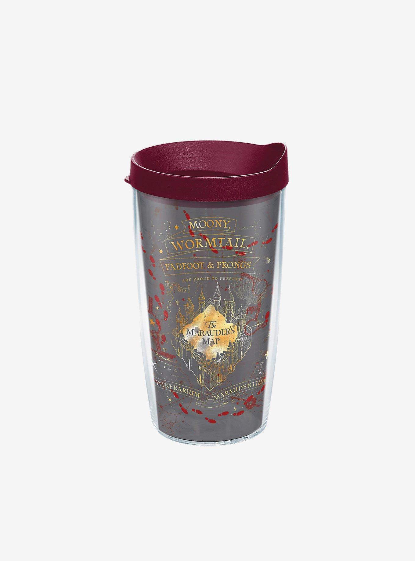 Harry Potter Black Marauder's Map 16oz Classic Tumbler With Lid, , hi-res