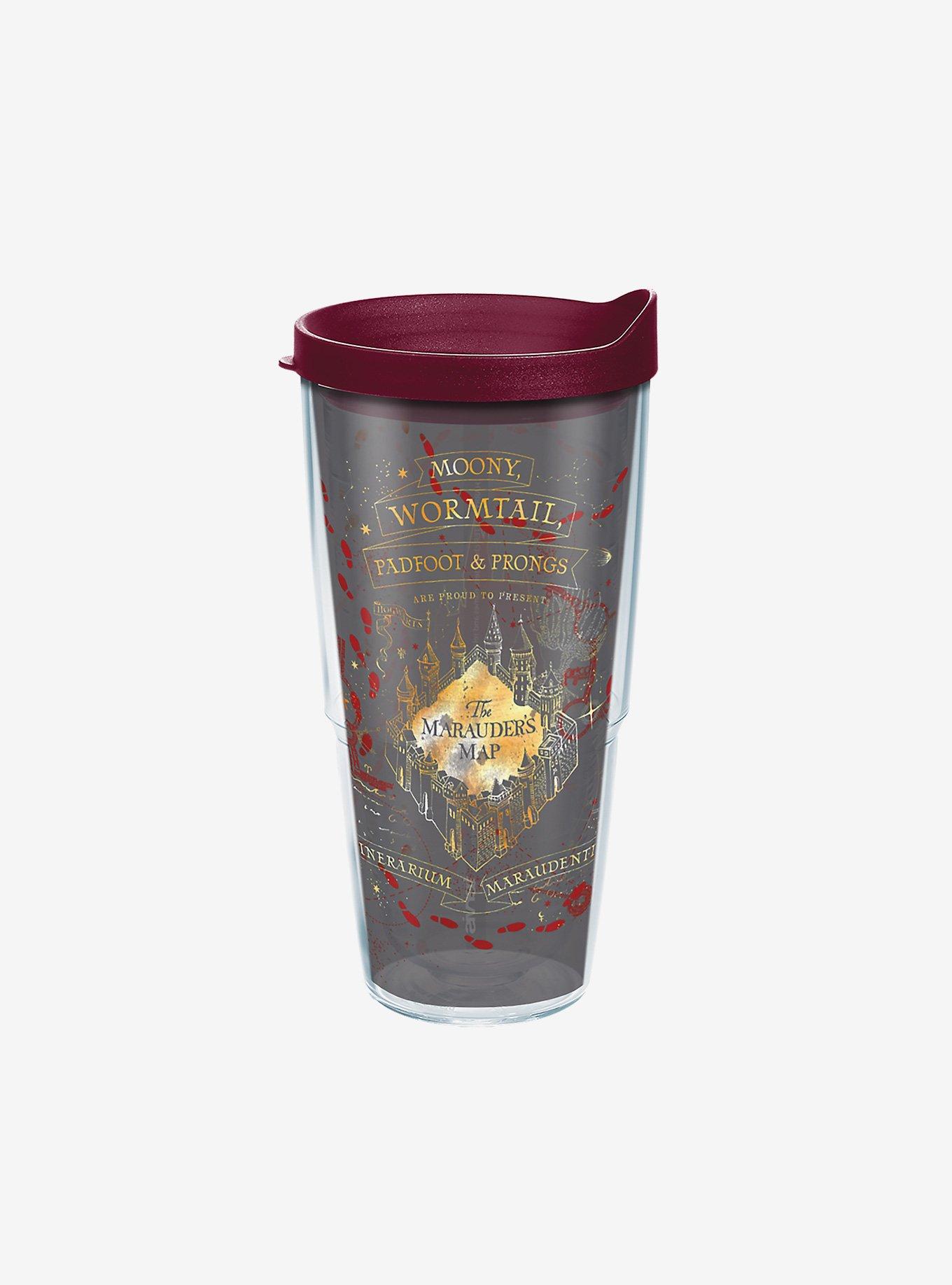 Harry Potter Black Marauder's Map 24oz Classic Tumbler With Lid, , hi-res