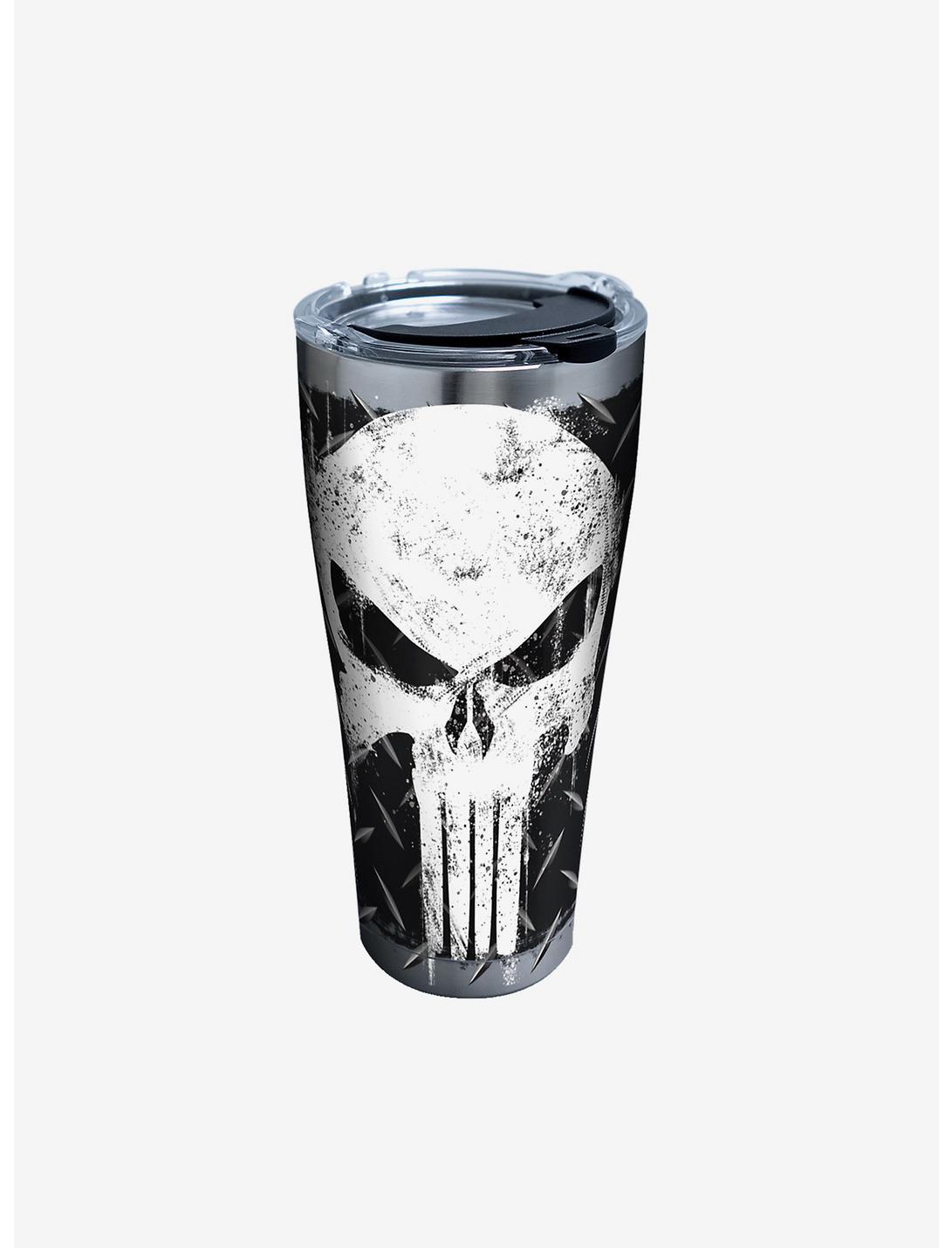 Marvel Punisher 30oz Stainless Steel Tumbler With Lid, , hi-res