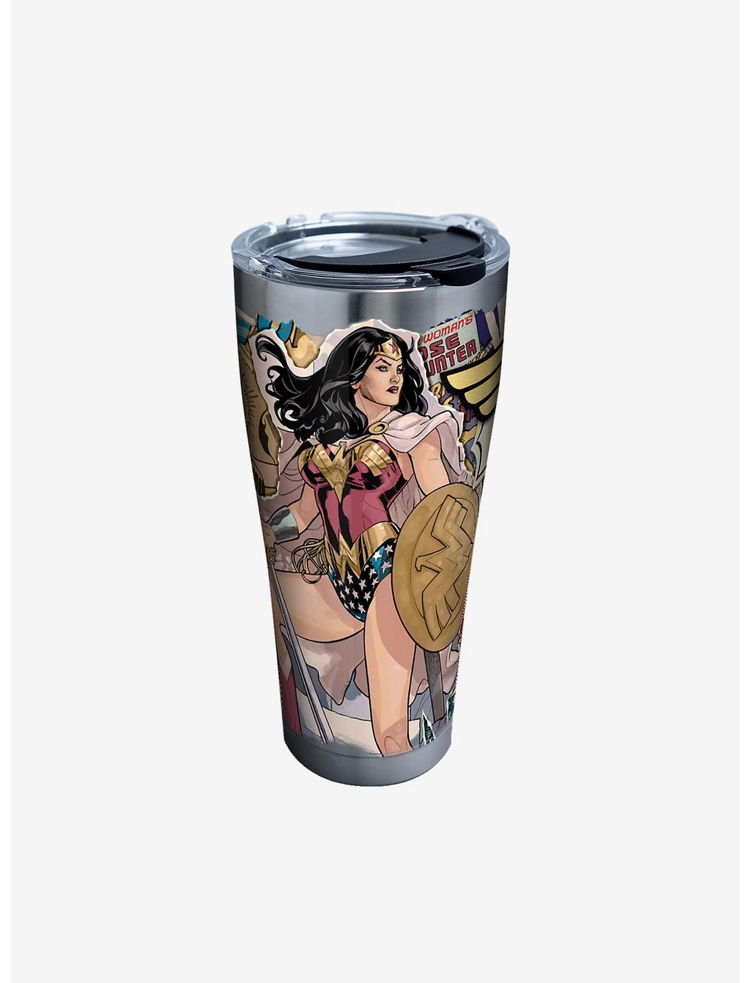 DC Comics Wonder Woman Lineage 30oz Stainless Steel Tumbler With Lid, , hi-res