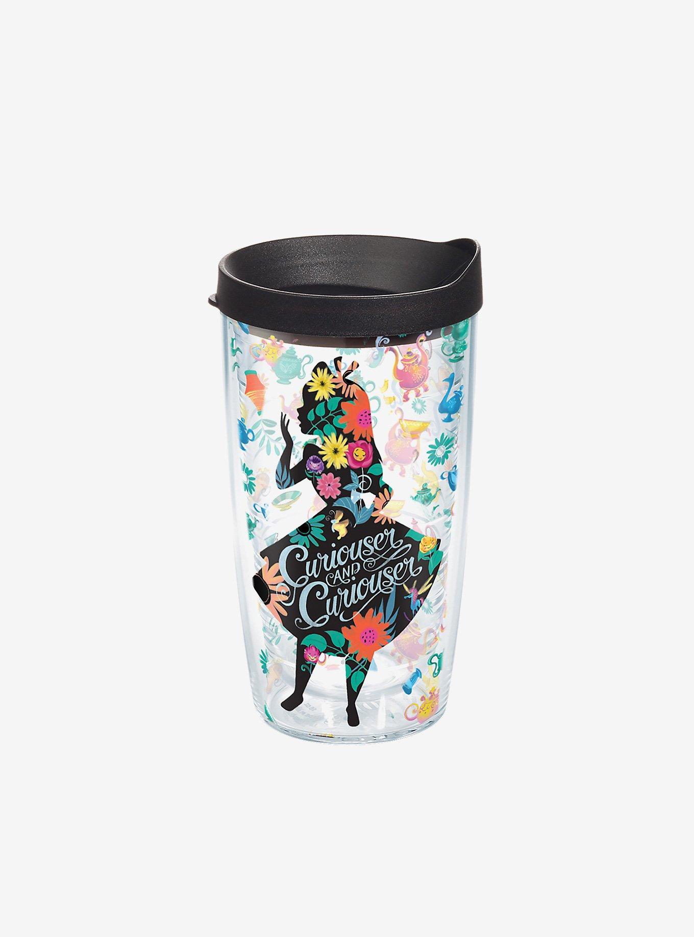 Disney Alice In Wonderland Curiouser 16oz Classic Tumbler With Lid, , hi-res