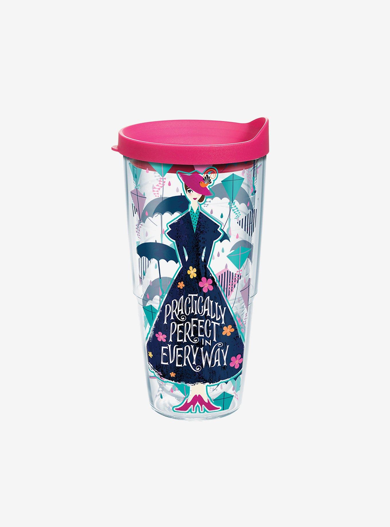 Disney Tumbler with Straw - The Haunted Mansion Icons