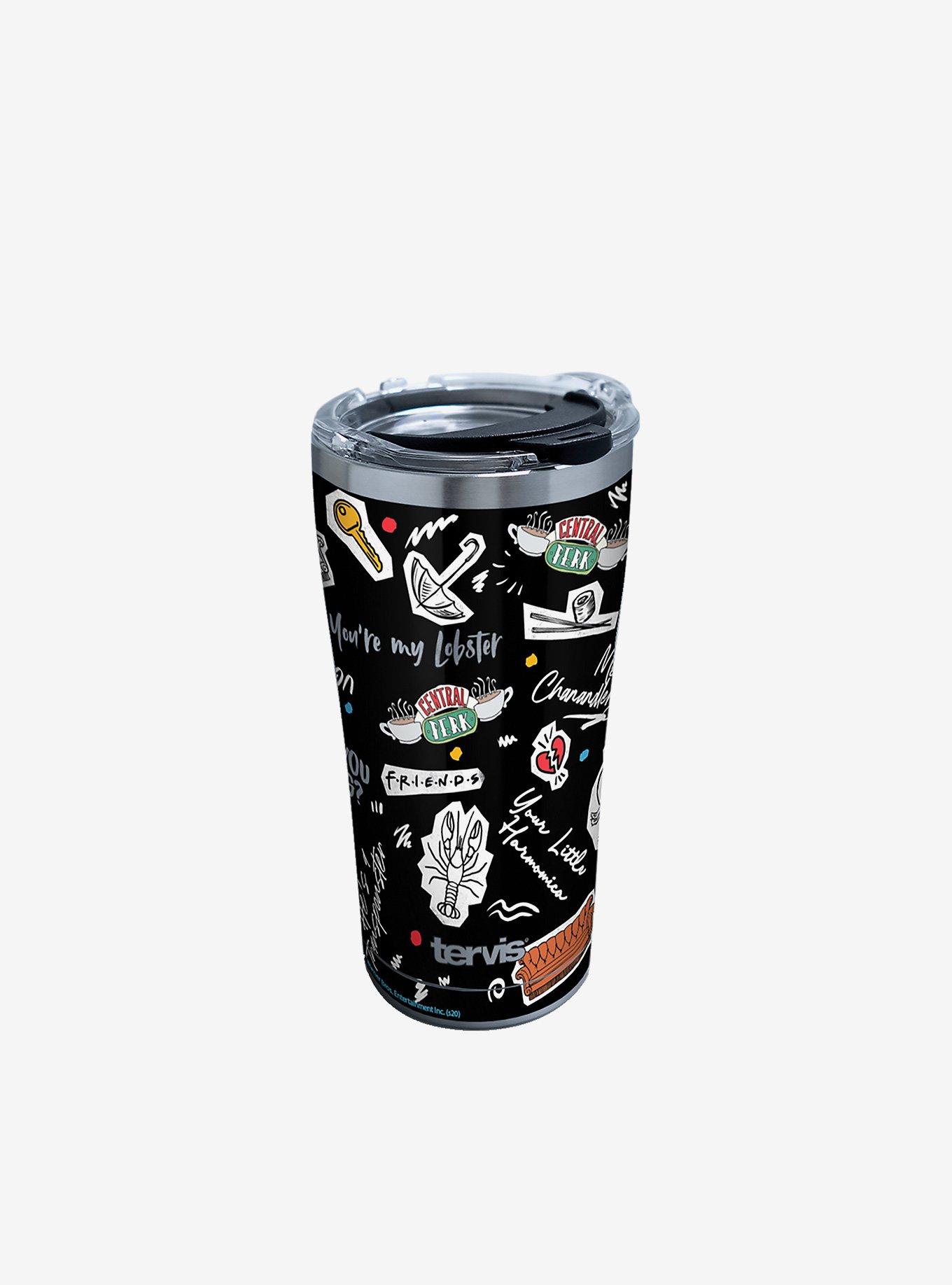 Friends Collage 20oz Stainless Steel Tumbler With Lid, , hi-res