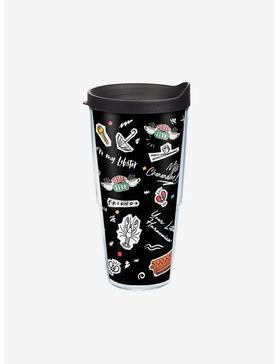 Friends Collage 24oz Classic Tumbler With Lid, , hi-res