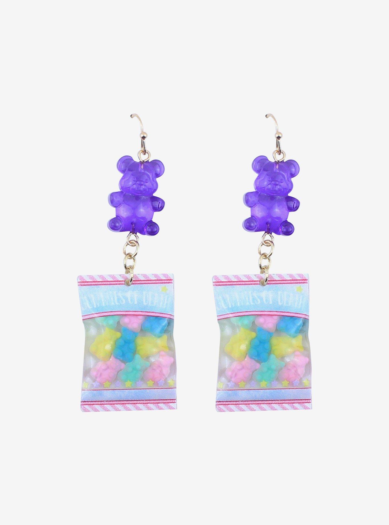 Candy Bear Drop Earrings, , hi-res