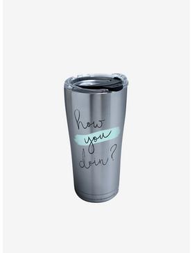 Plus Size Friends How You Doin 20oz Stainless Steel Tumbler With Lid, , hi-res