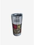 Game of Thrones House Sigils 20oz Stainless Steel Tumbler With Lid, , hi-res
