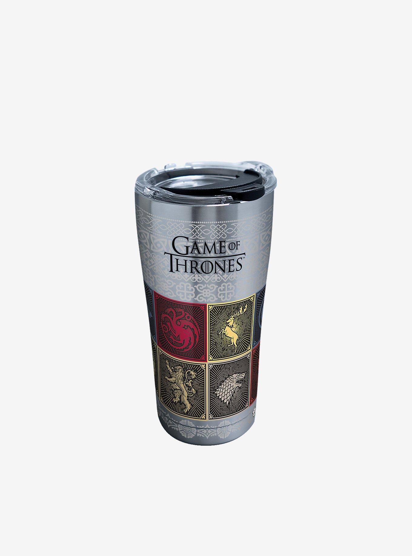 Game of Thrones House Sigils 20oz Stainless Steel Tumbler With Lid, , hi-res