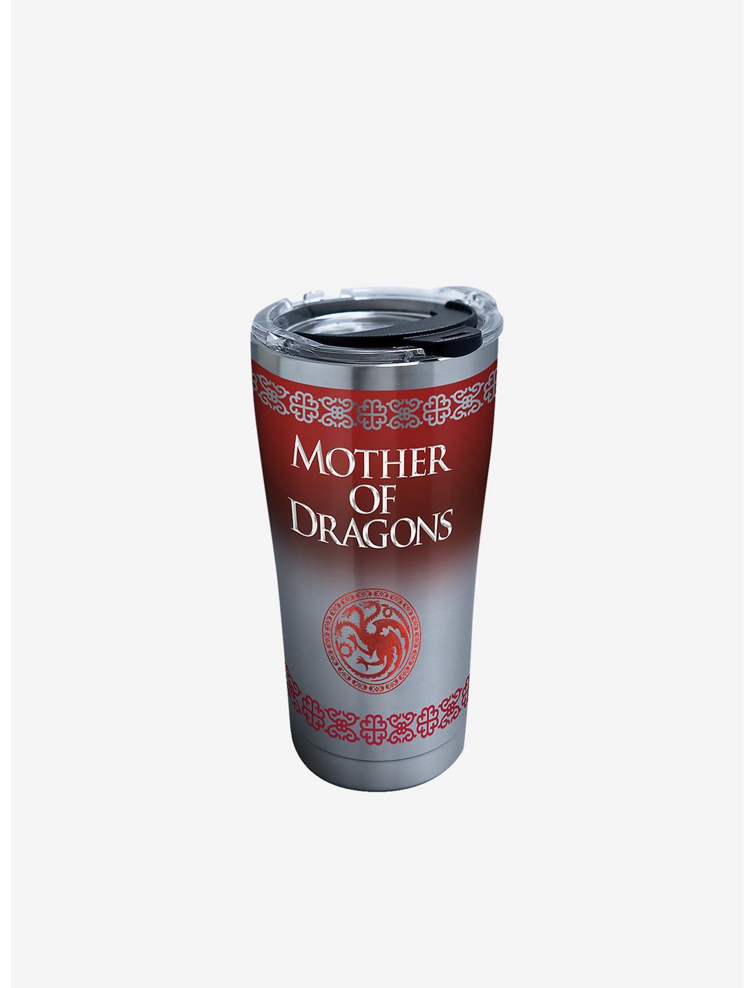 Game of Thrones Mother of Dragons 20oz Stainless Steel Tumbler With Lid, , hi-res