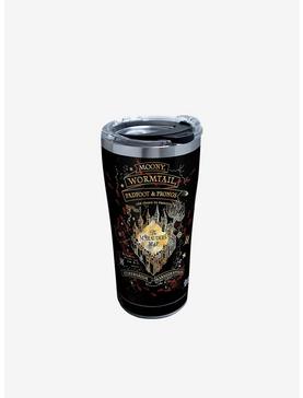 Plus Size Harry Potter Black Marauder's Map 20oz Stainless Steel Tumbler With Lid, , hi-res