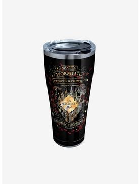 Harry Potter Black Marauder's Map 30oz Stainless Steel Tumbler With Lid, , hi-res