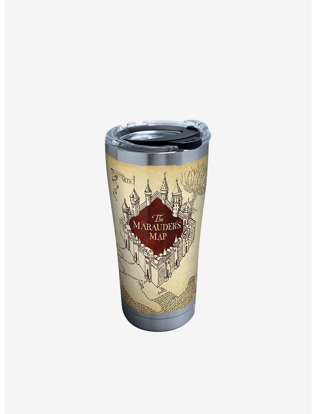 Harry Potter The Marauder's Map 20oz Stainless Steel Tumbler With Lid, , hi-res