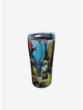 Plus Size Star Wars Empire 40th Yoda 20oz Stainless Steel Tumbler With Lid, , hi-res