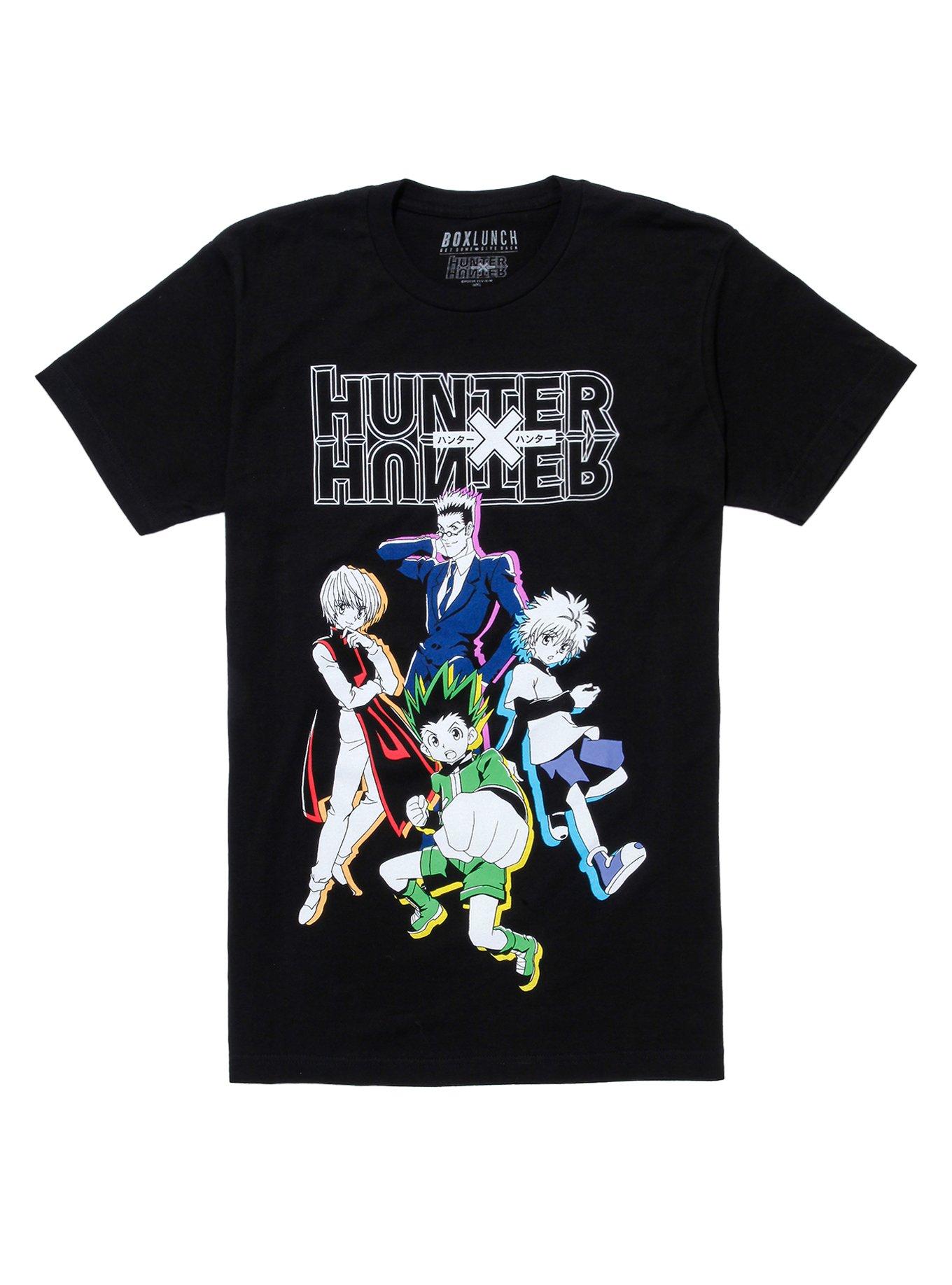 HUNTER×HUNTER × GEEKS RULE T SHIRT カルテット HUNTER×HUNTER × GEEKS RULE SILKSCREEN PRINTING T SHIRT