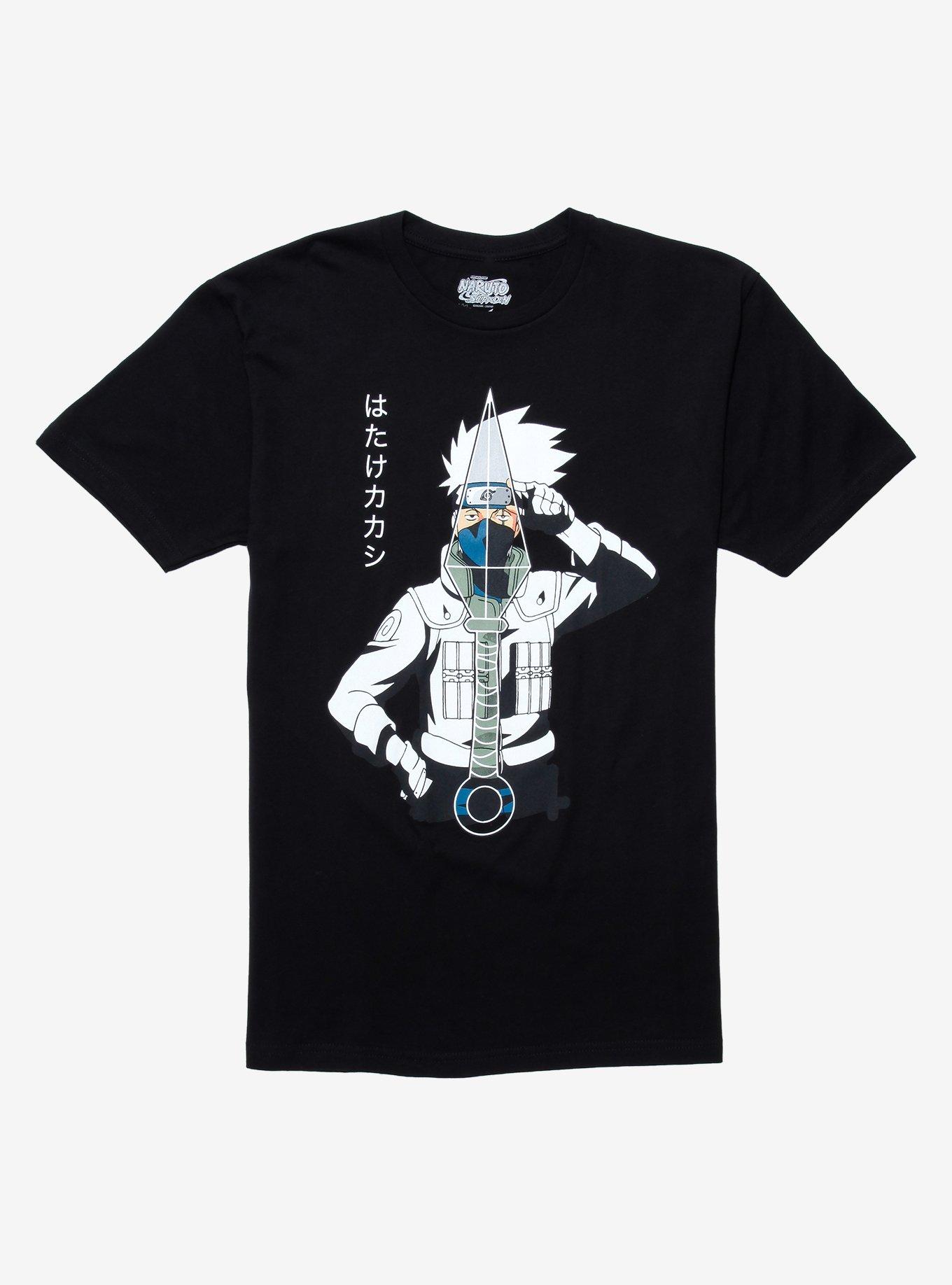 レディースファッション Naruto Shippuden Kakashi Hatake Hero of the Sharingan Premium T-Shirt Amazon.com: Womens Naruto Shippuden Anbu Kakashi Sharingan