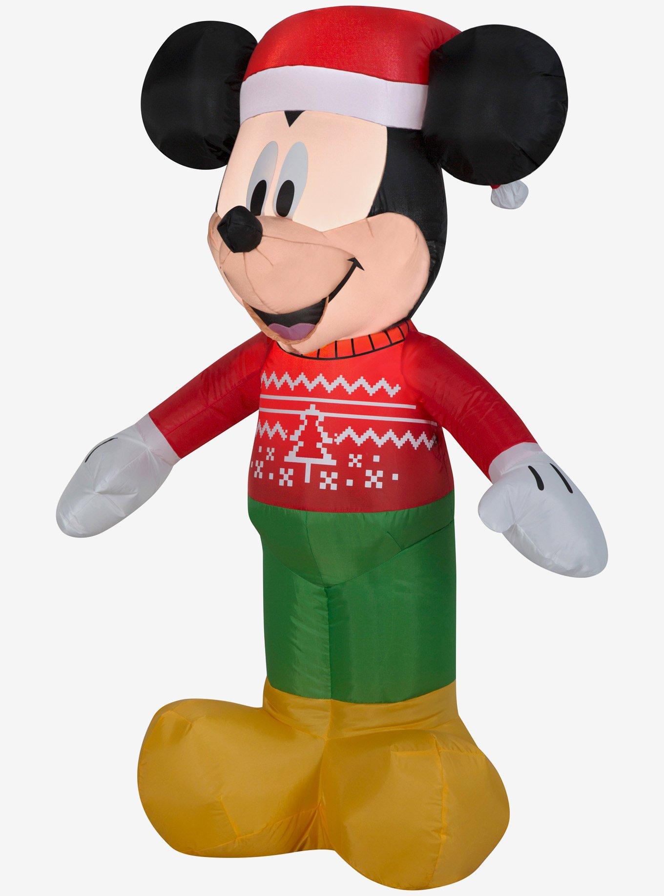 Disney Mickey Mouse Mickey In Ugly Sweater Small Airblown, , hi-res