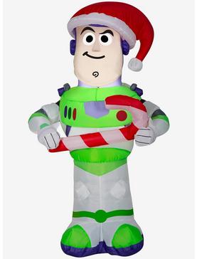 Disney Pixar Toy Story Stylized Buzz With Candy Cane Small Airblown, , hi-res
