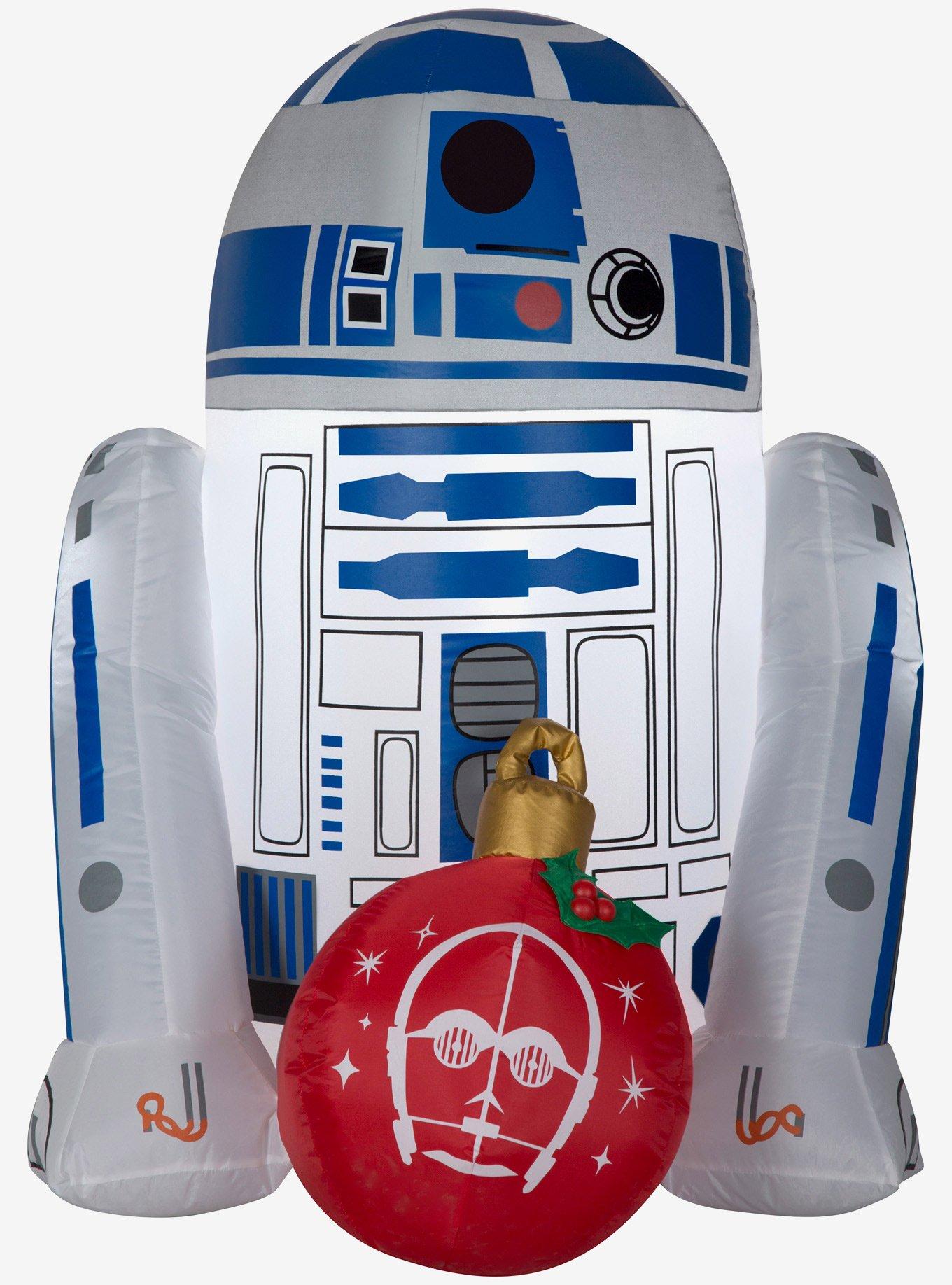 Star Wars R2-D2 With Ornament Small Airblown, , hi-res