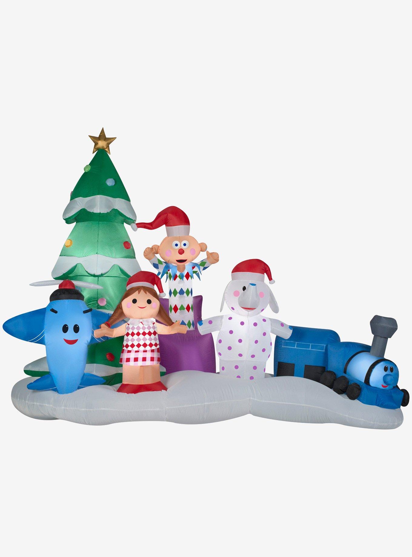 Rudolph Misfit Toys Scene Large Airblown, , hi-res