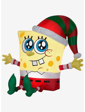 Spongebob Squarepants In Holiday Outfit Small Airblown, , hi-res