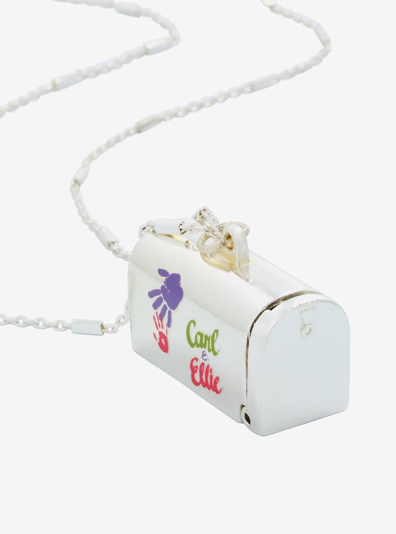 Disney Pixar Up Carl Ellie Mailbox Necklace, , hi-res