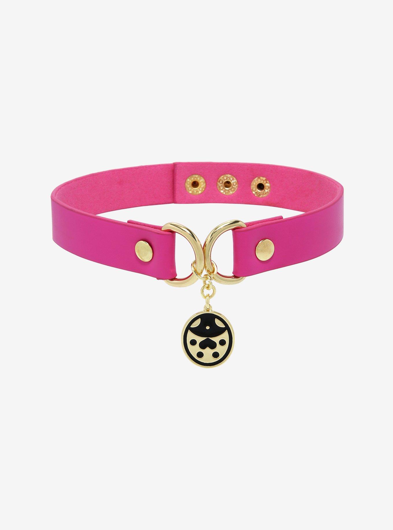 JoJo's Bizarre Adventure Giorno Ladybug Faux Leather Choker, , hi-res