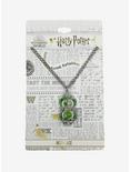 Harry Potter Slytherin Hourglass Necklace, , hi-res
