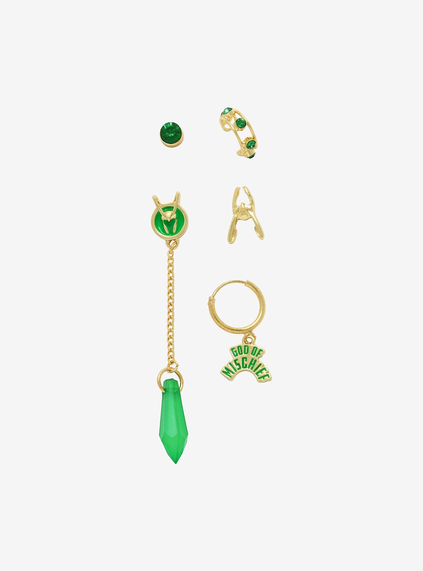 Marvel Loki Mismatch Earring Set, , hi-res