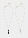 Sailor Moon Luna & Artemis Crystal Best Friend Necklace Set, , hi-res