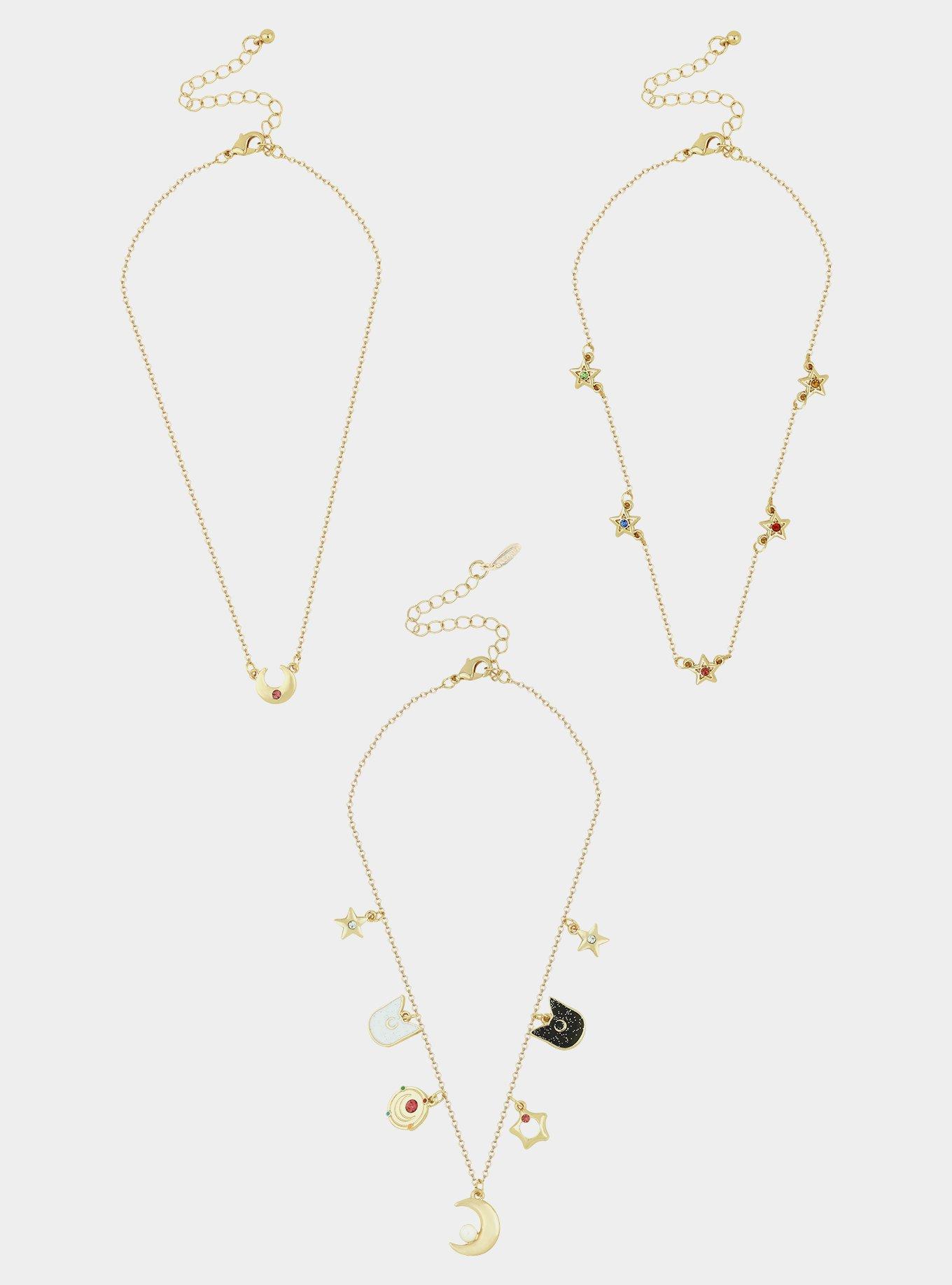Sailor Moon Icon Dainty Choker Set, , hi-res