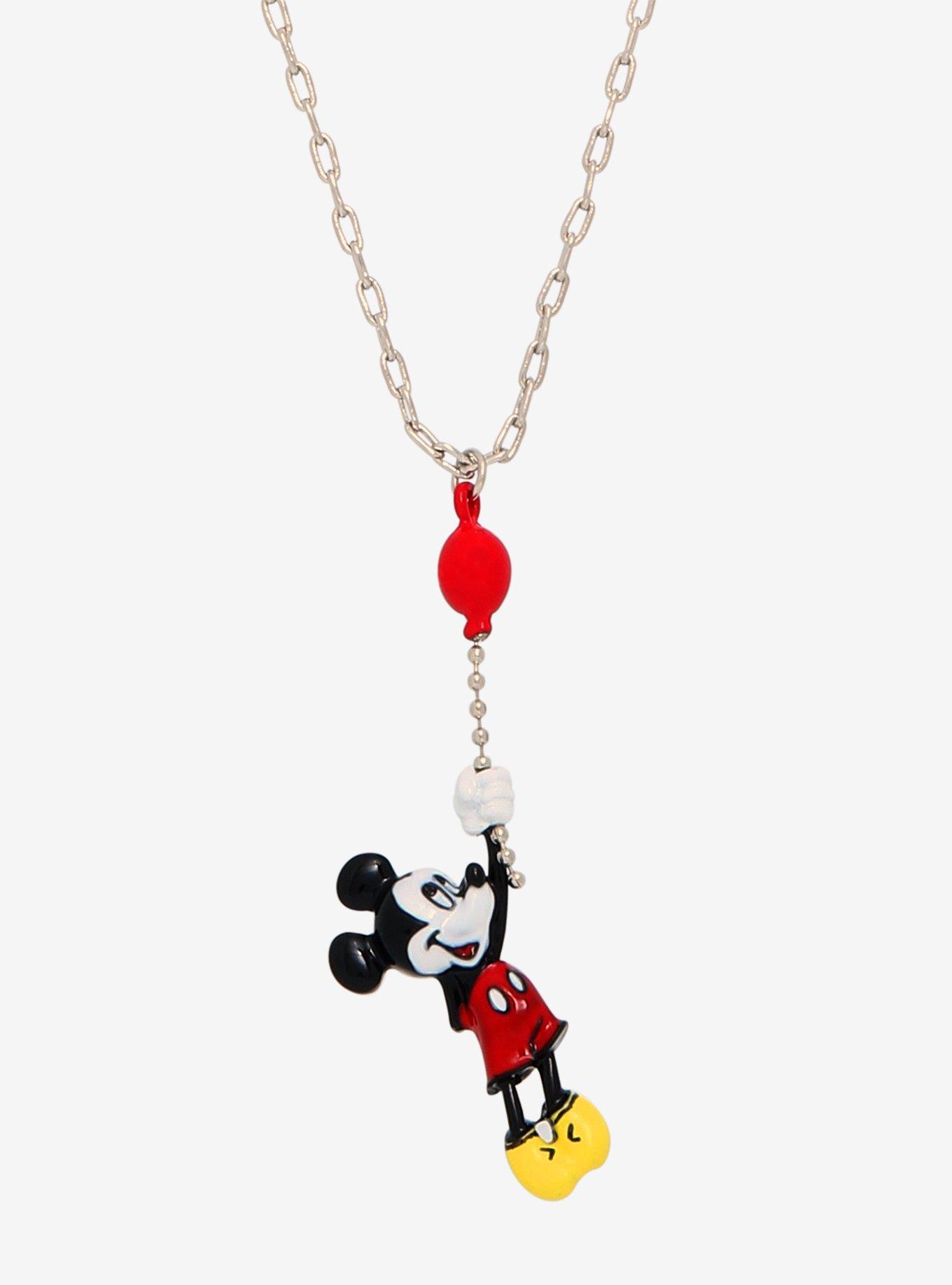 Disney Mickey Mouse Balloon Flight Necklace, , hi-res