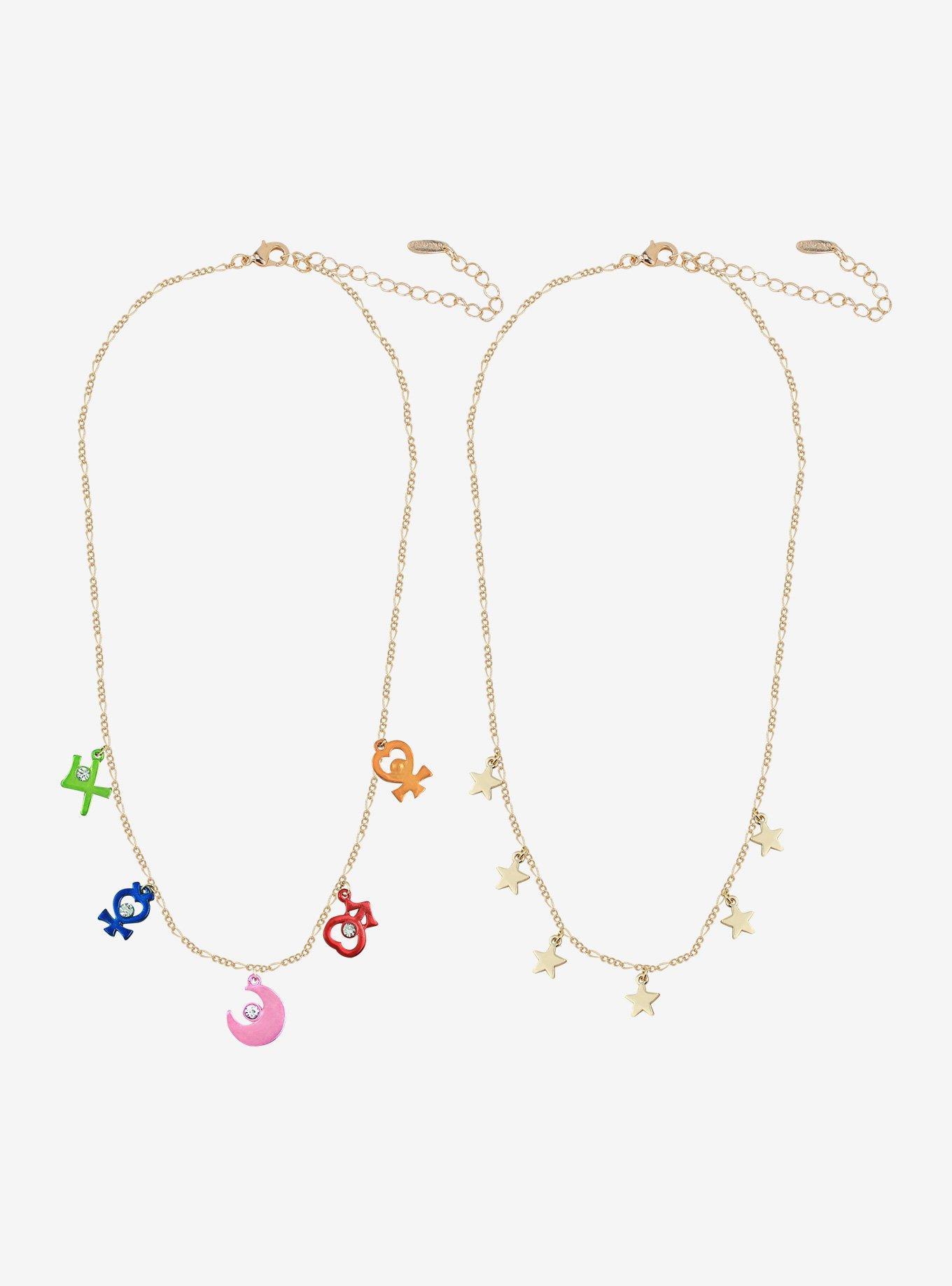 Sailor Moon Stars & Symbols Necklace Set, , hi-res