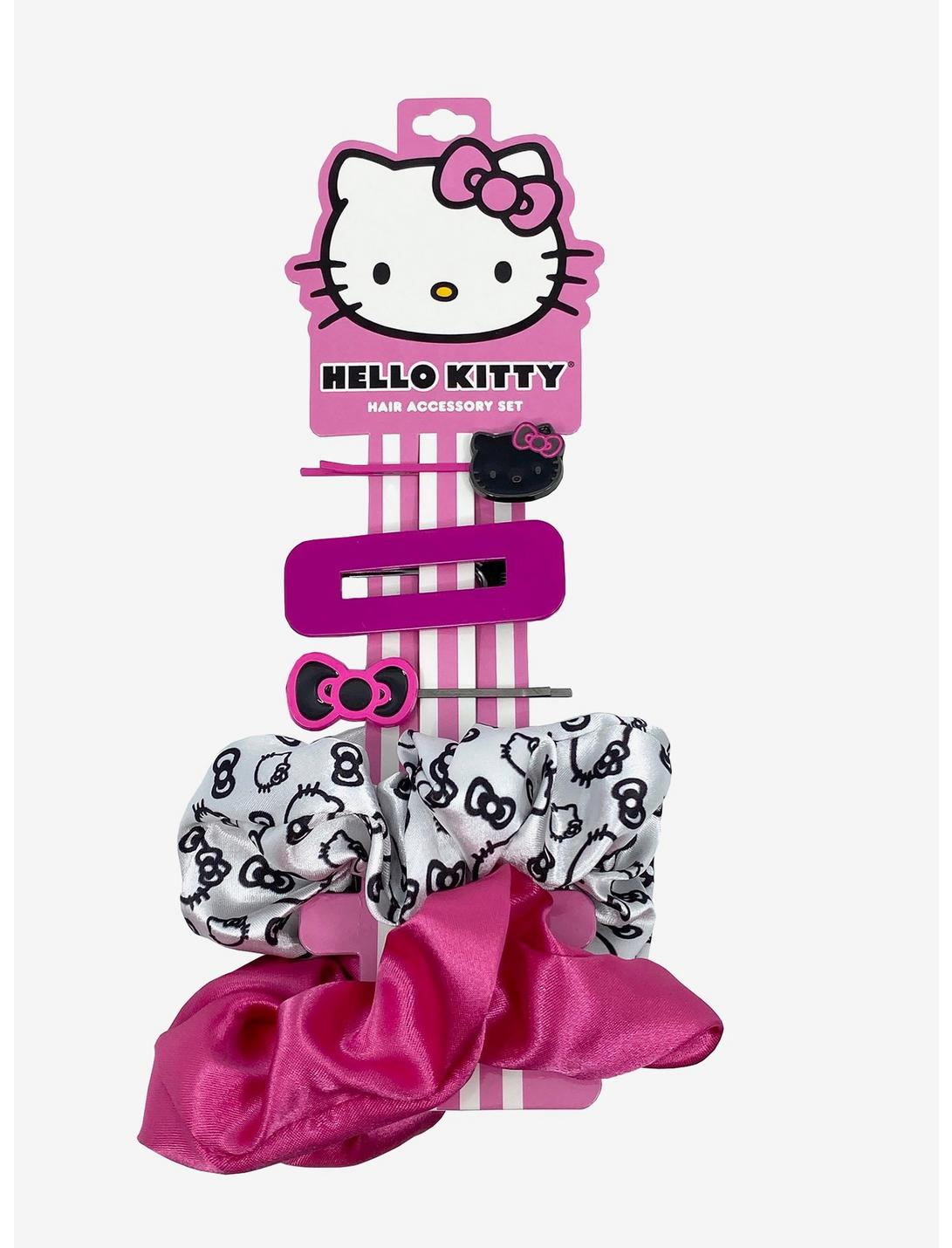 Hello Kitty Dark Pink Hair Accessory Set, , hi-res