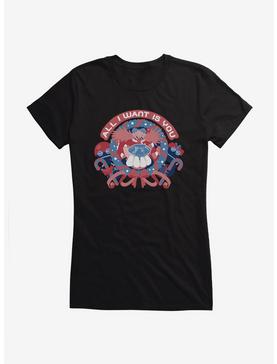 Sonic The Hedgehog Winter All I Want Girls T-Shirt, , hi-res