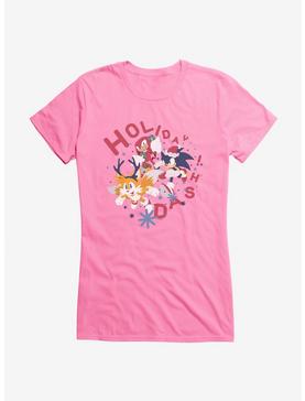Sonic The Hedgehog Winter Dash Girls T-Shirt, , hi-res